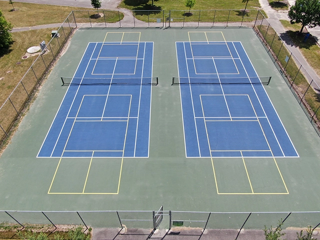 Thi công xây sân tennis-pickleball CAO CẤP 524 NNU
